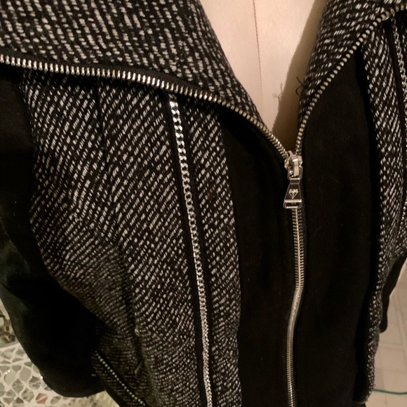 New GUESS tweed jacket coat XL - Picture 3 of 6